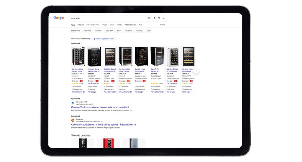 Optimisation des campagnes Google Shopping
